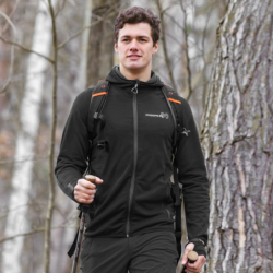 TOREZ MERINO HOODY pánská funkční mikina s kapucí