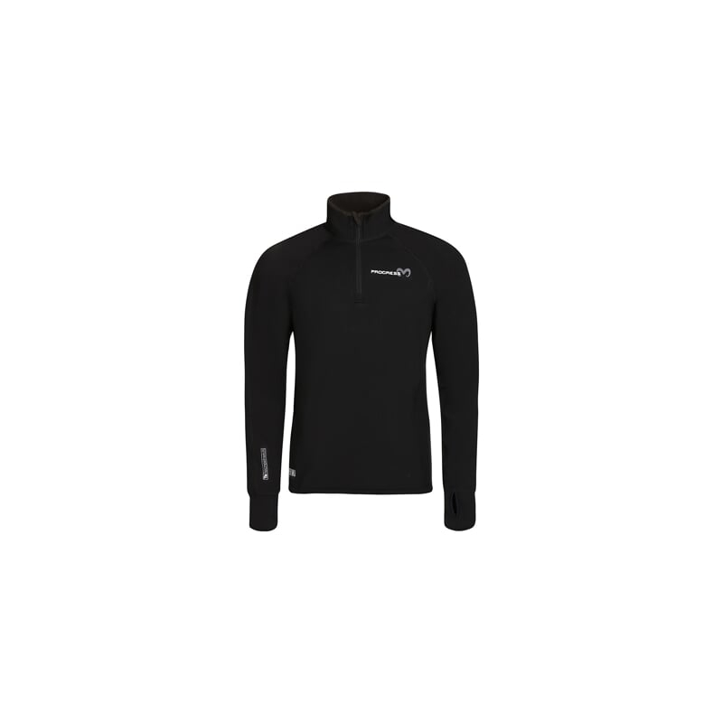 TOREZ MERINO ZIP pánská funkční mikina s krátkým zipem