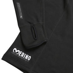 TOREZ MERINO ZIP pánská funkční mikina s krátkým zipem