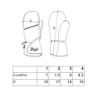 Rukavice s palcem softshell STRETCH Outlast®