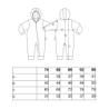 Overal FLEECE BAMBUS Outlast®