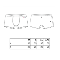 Boxerky BASIC pánské tenké plochý šev Outlast®