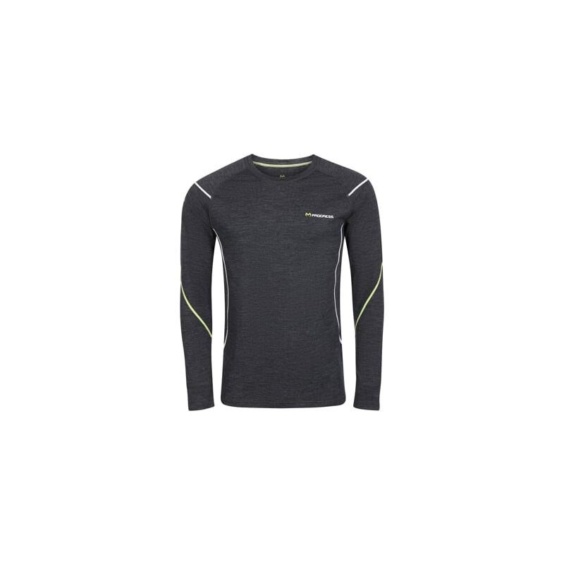MW NDR 170 pánské merino triko s dlouhým rukávem