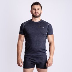 MW NKR 170 pánské merino triko s krátkým rukávem