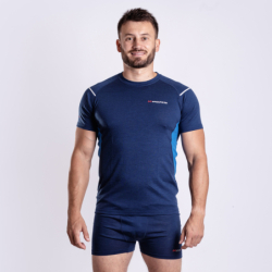 MW NKR 170 pánské merino triko s krátkým rukávem
