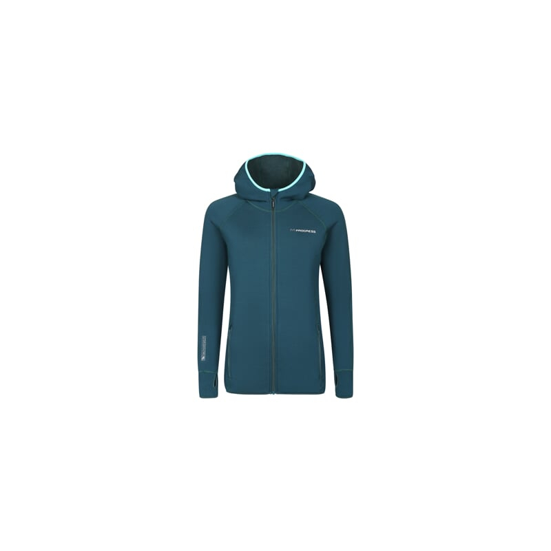TISPA MERINO HOODY dámská funkční mikina s kapucí