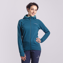 TISPA MERINO HOODY dámská funkční mikina s kapucí