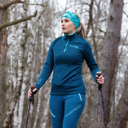 TISPA MERINO ZIP dámská funkční mikina
