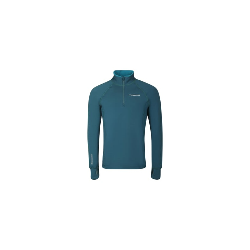 TOREZ MERINO ZIP pánská funkční mikina s krátkým zipem