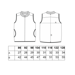 Vesta smyk REFLEX Outlast®
