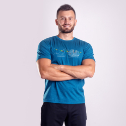 HRUTUR "YAK" pánské merino triko