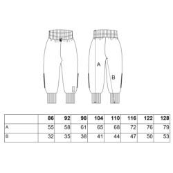 Kalhoty softshell STRETCH náplet