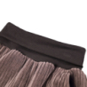 Kalhoty manšestr lem