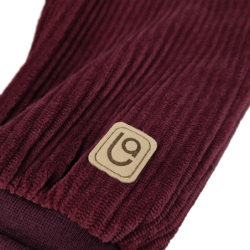 Kalhoty manšestr lem